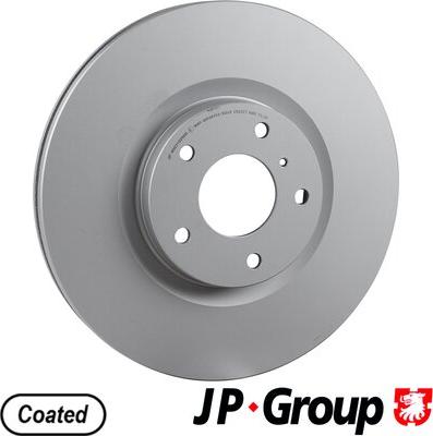 JP Group 4063102600 - Bremžu diski autodraugiem.lv