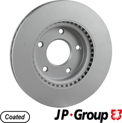 JP Group 4063102200 - Bremžu diski autodraugiem.lv