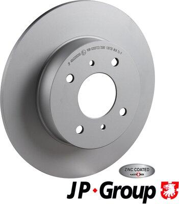 JP Group 4063200200 - Bremžu diski autodraugiem.lv