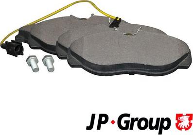 JP Group 4163602310 - Bremžu uzliku kompl., Disku bremzes autodraugiem.lv