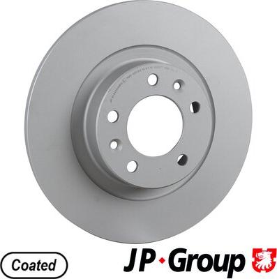JP Group 4163103600 - Bremžu diski autodraugiem.lv