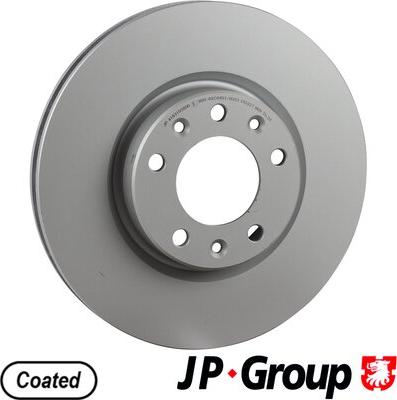 JP Group 4163103800 - Bremžu diski autodraugiem.lv