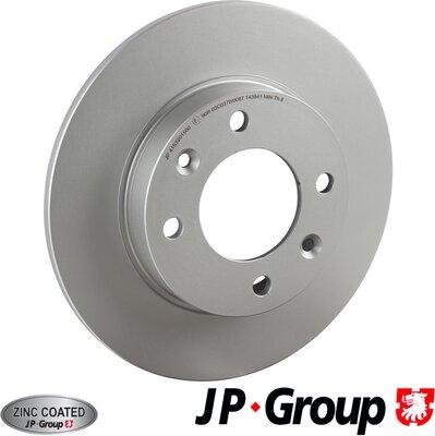 JP Group 4163201500 - Bremžu diski autodraugiem.lv