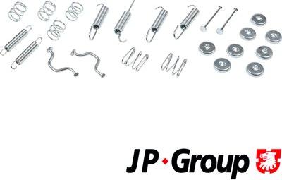 JP Group 4863952510 - Piederumu komplekts, Stāvbremzes mehānisma bremžu loks autodraugiem.lv
