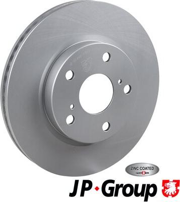JP Group 4863104000 - Bremžu diski autodraugiem.lv
