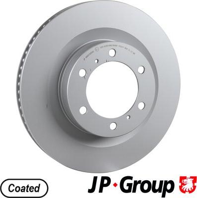 JP Group 4863105500 - Bremžu diski autodraugiem.lv