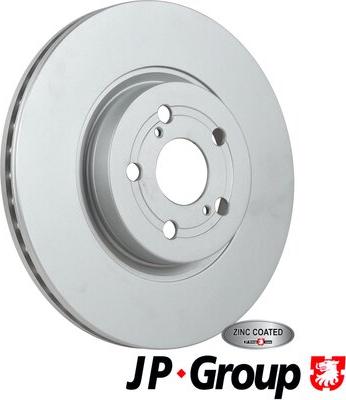 JP Group 4863101400 - Bremžu diski autodraugiem.lv
