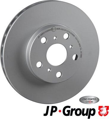 JP Group 4863103000 - Bremžu diski autodraugiem.lv
