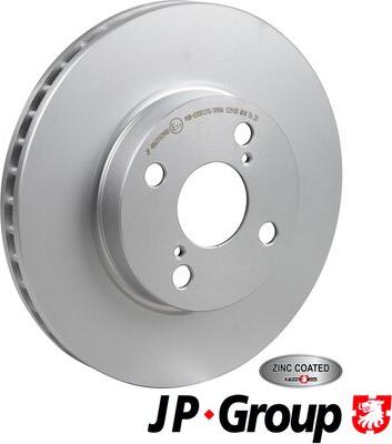 JP Group 4863102900 - Bremžu diski autodraugiem.lv