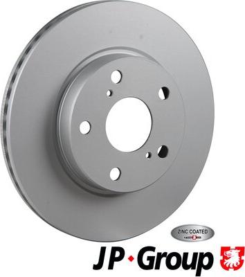 JP Group 4863102700 - Bremžu diski autodraugiem.lv