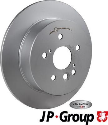JP Group 4863200400 - Bremžu diski autodraugiem.lv