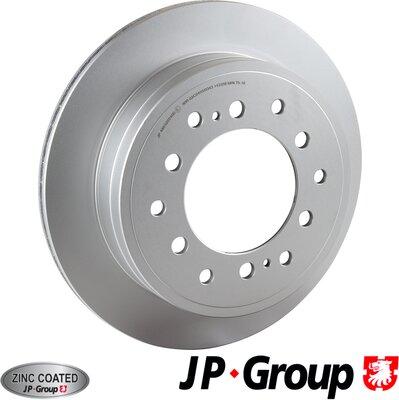 JP Group 4863202400 - Bremžu diski autodraugiem.lv