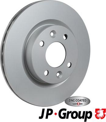JP Group 4363101900 - Bremžu diski autodraugiem.lv