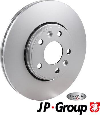 JP Group 4363101800 - Bremžu diski autodraugiem.lv