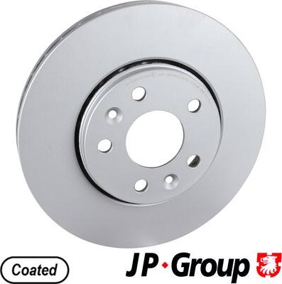 JP Group 4363102800 - Bremžu diski autodraugiem.lv