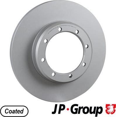 JP Group 4363203300 - Bremžu diski autodraugiem.lv