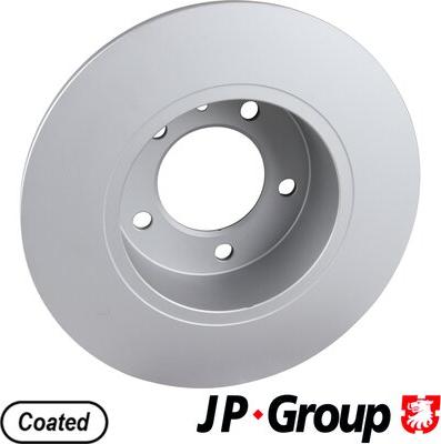 JP Group 4363202500 - Bremžu diski autodraugiem.lv