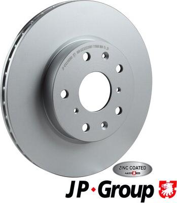 JP Group 4763100500 - Bremžu diski autodraugiem.lv