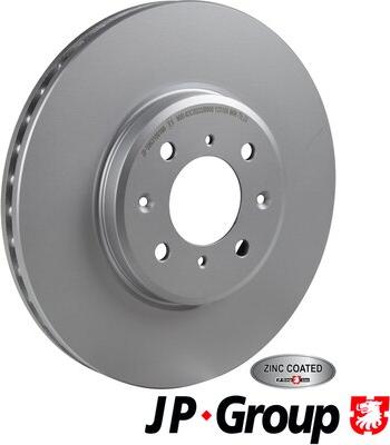 JP Group 5963100100 - Bremžu diski autodraugiem.lv