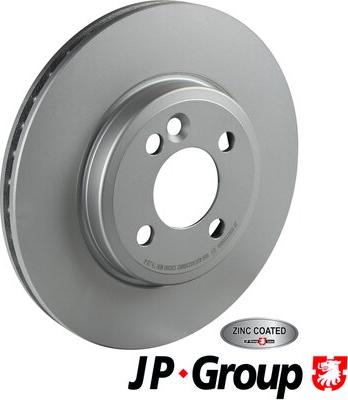 JP Group 6063100400 - Bremžu diski autodraugiem.lv