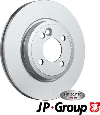 JP Group 6063100300 - Bremžu diski autodraugiem.lv