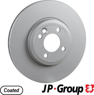 JP Group 6063101000 - Bremžu diski autodraugiem.lv