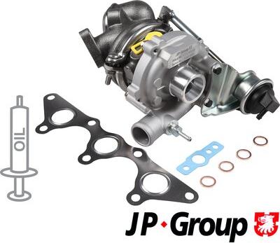 JP Group 6117400100 - Kompresors, Turbopūte autodraugiem.lv