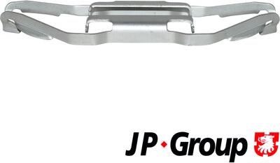 JP Group 1463650410 - Piederumu komplekts, Disku bremžu uzlikas autodraugiem.lv
