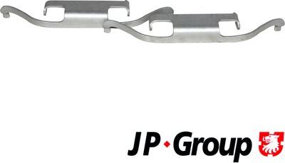 JP Group 1463750110 - Piederumu komplekts, Disku bremžu uzlikas autodraugiem.lv