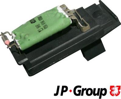 JP Group 1596850100 - Rezistors, Salona ventilators autodraugiem.lv