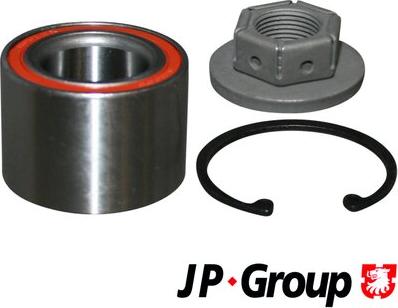 JP Group 1551301710 - Riteņa rumbas gultņa komplekts autodraugiem.lv