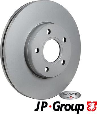 JP Group 1563104800 - Bremžu diski autodraugiem.lv