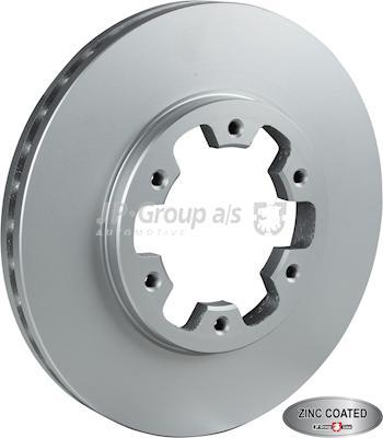 JP Group 1563105100 - Bremžu diski autodraugiem.lv