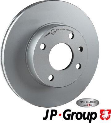 JP Group 1563102500 - Bremžu diski autodraugiem.lv
