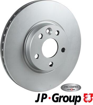 JP Group 1563102100 - Bremžu diski autodraugiem.lv
