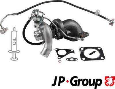 JP Group 1517800410 - Kompresors, Turbopūte autodraugiem.lv