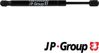 JP Group 1581203300 - Gāzes atspere, Bagāžas / Kravas nodalījuma vāks autodraugiem.lv