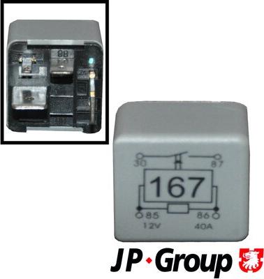 JP Group 1199206900 - Relejs, Degvielas sūknis autodraugiem.lv