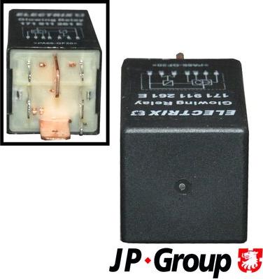 JP Group 1199206600 - Relejs, Palaišanas iekārta autodraugiem.lv