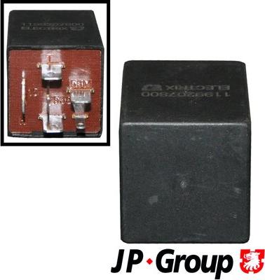 JP Group 1199207800 - Relejs, Stiklu mazgāšanas sistēmas intervāls autodraugiem.lv