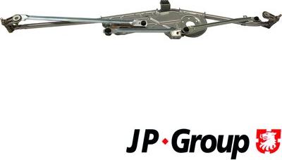 JP Group 1198100800 - Stiklu tīrītāja sviru un stiepņu sistēma autodraugiem.lv