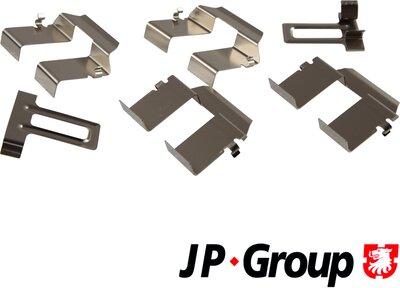 JP Group 1164004210 - Piederumu komplekts, Disku bremžu uzlikas autodraugiem.lv