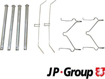 JP Group 1163650310 - Piederumu komplekts, Disku bremžu uzlikas autodraugiem.lv