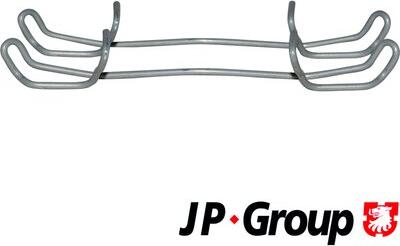 JP Group 1163650210 - Piederumu komplekts, Disku bremžu uzlikas autodraugiem.lv