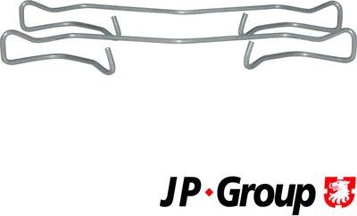 JP Group 1163651210 - Piederumu komplekts, Disku bremžu uzlikas autodraugiem.lv