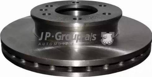 JP Group 1163107000 - Bremžu diski autodraugiem.lv