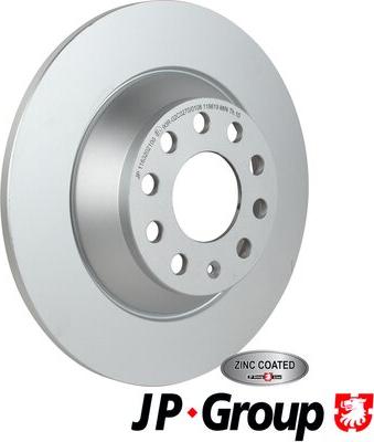 JP Group 1163206400 - Bremžu diski autodraugiem.lv