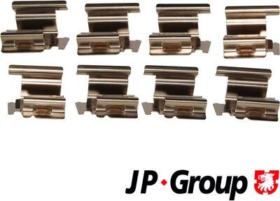 JP Group 1163750310 - Piederumu komplekts, Disku bremžu uzlikas autodraugiem.lv