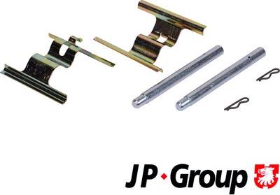 JP Group 1163750210 - Piederumu komplekts, Disku bremžu uzlikas autodraugiem.lv