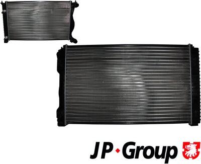 JP Group 1114208400 - Radiators, Motora dzesēšanas sistēma autodraugiem.lv